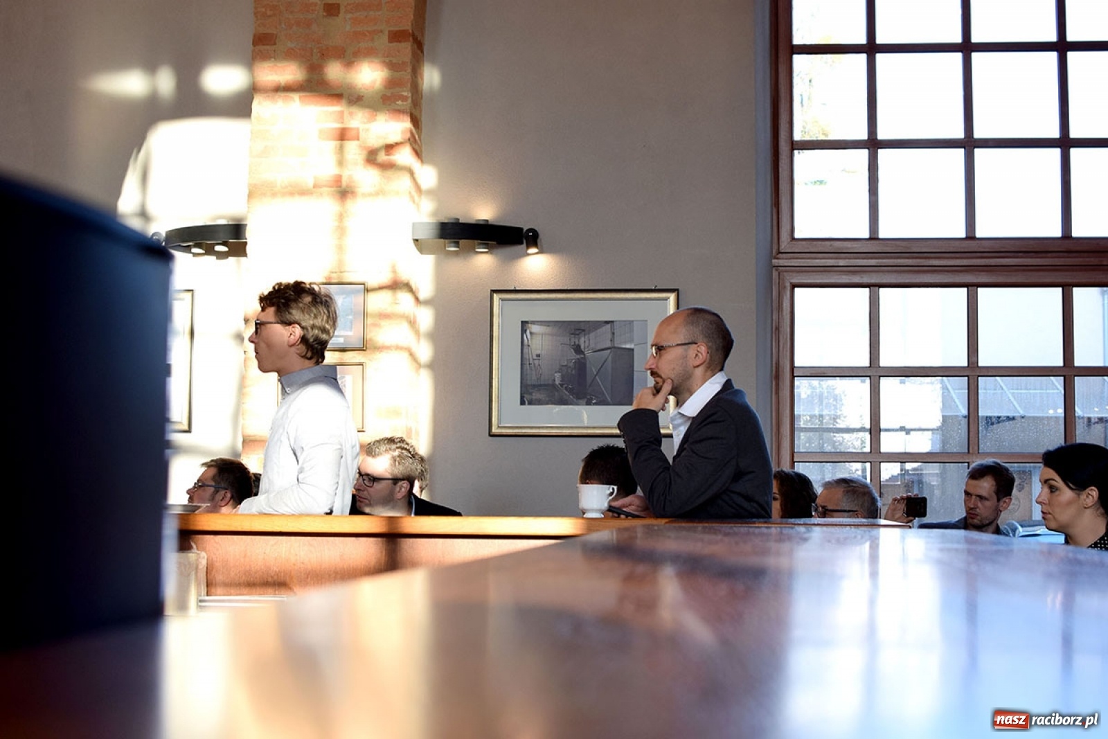 Zdjęcie w galerii na portalu naszraciborz.pl: W browarze o biznesie. Śniadanie przedsiębiorców w przybytku Gambrinusa wiadomości z regionu
