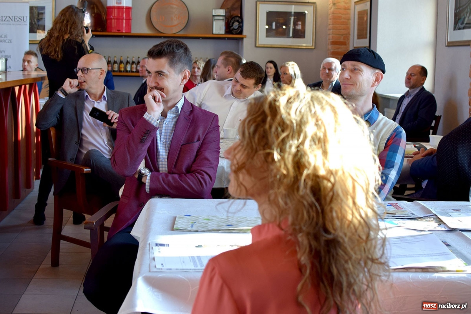 Zdjęcie w galerii na portalu naszraciborz.pl: W browarze o biznesie. Śniadanie przedsiębiorców w przybytku Gambrinusa wiadomości z regionu