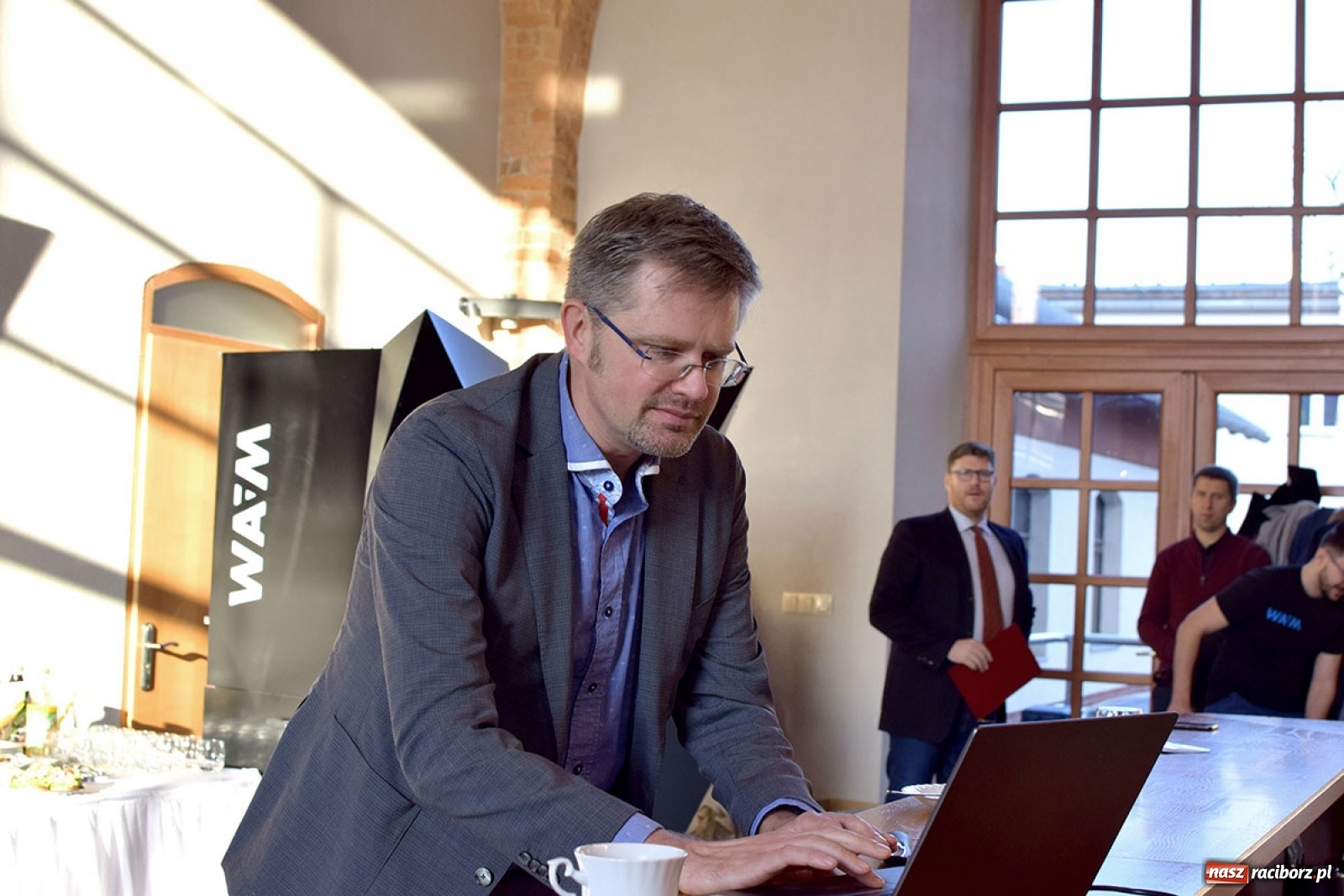 Zdjęcie w galerii na portalu naszraciborz.pl: W browarze o biznesie. Śniadanie przedsiębiorców w przybytku Gambrinusa wiadomości z regionu