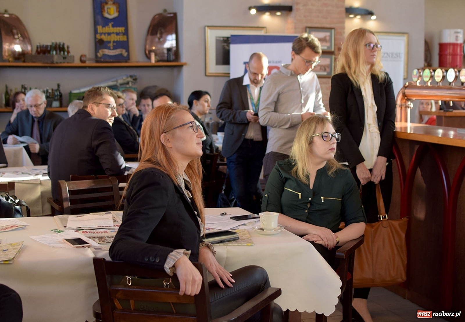 Zdjęcie w galerii na portalu naszraciborz.pl: W browarze o biznesie. Śniadanie przedsiębiorców w przybytku Gambrinusa wiadomości z regionu