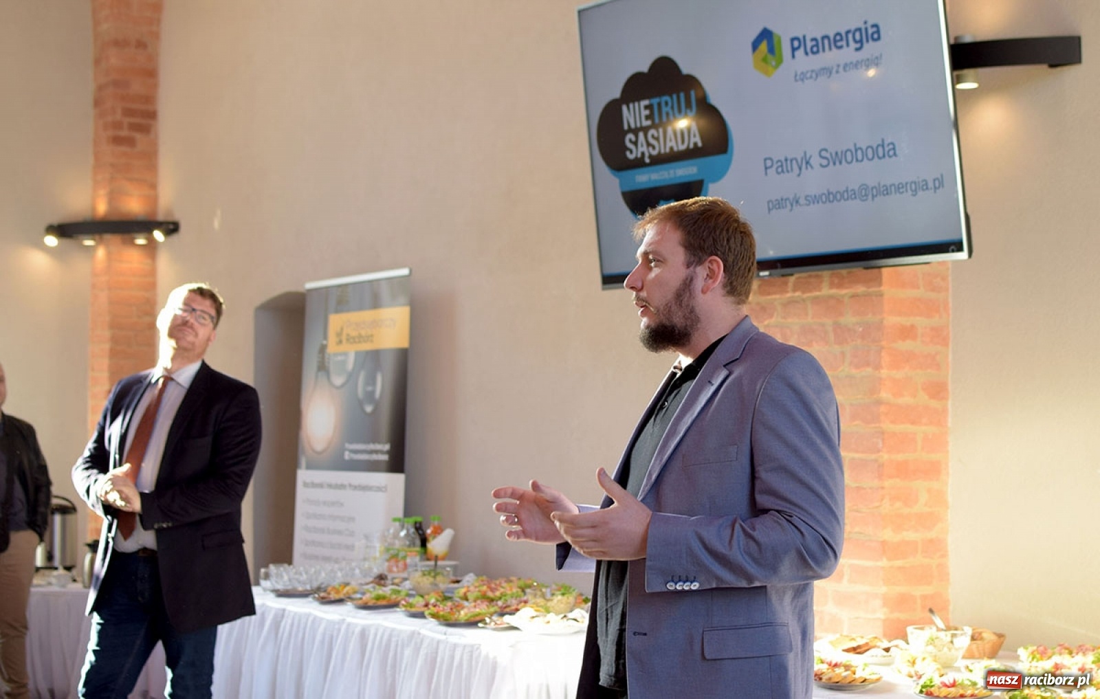 Zdjęcie w galerii na portalu naszraciborz.pl: W browarze o biznesie. Śniadanie przedsiębiorców w przybytku Gambrinusa wiadomości z regionu