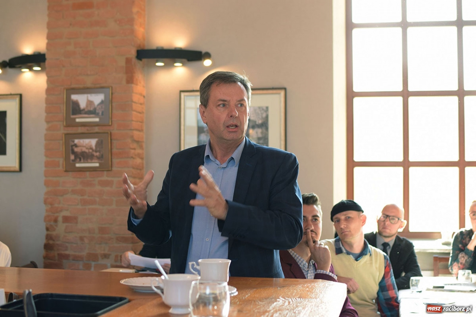 Zdjęcie w galerii na portalu naszraciborz.pl: W browarze o biznesie. Śniadanie przedsiębiorców w przybytku Gambrinusa wiadomości z regionu