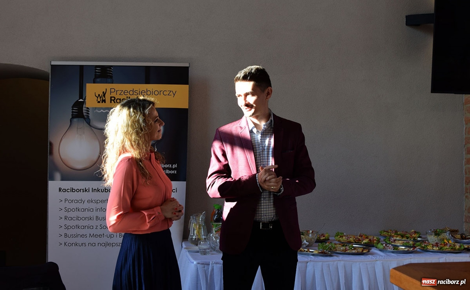 Zdjęcie w galerii na portalu naszraciborz.pl: W browarze o biznesie. Śniadanie przedsiębiorców w przybytku Gambrinusa wiadomości z regionu