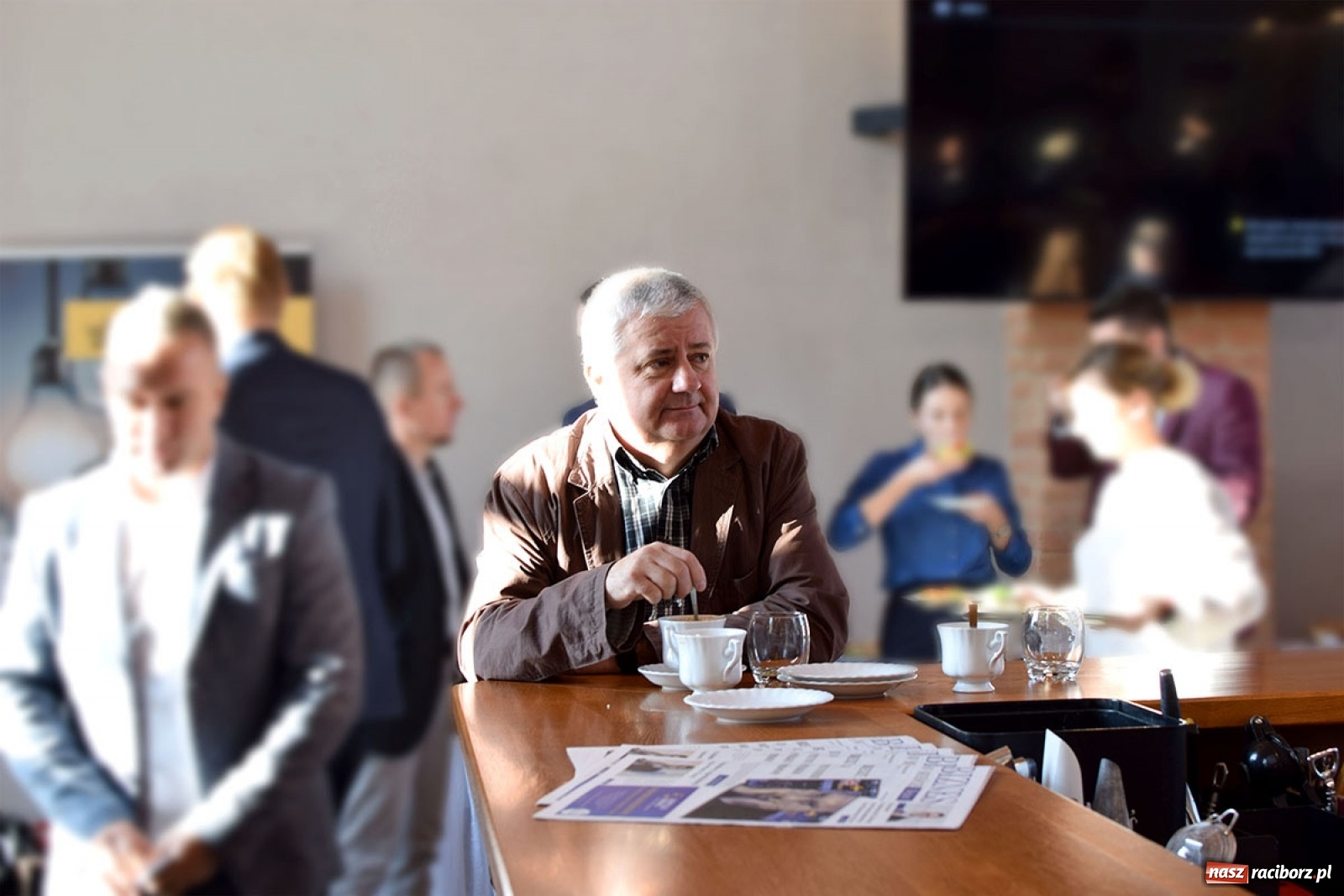 Zdjęcie w galerii na portalu naszraciborz.pl: W browarze o biznesie. Śniadanie przedsiębiorców w przybytku Gambrinusa wiadomości z regionu