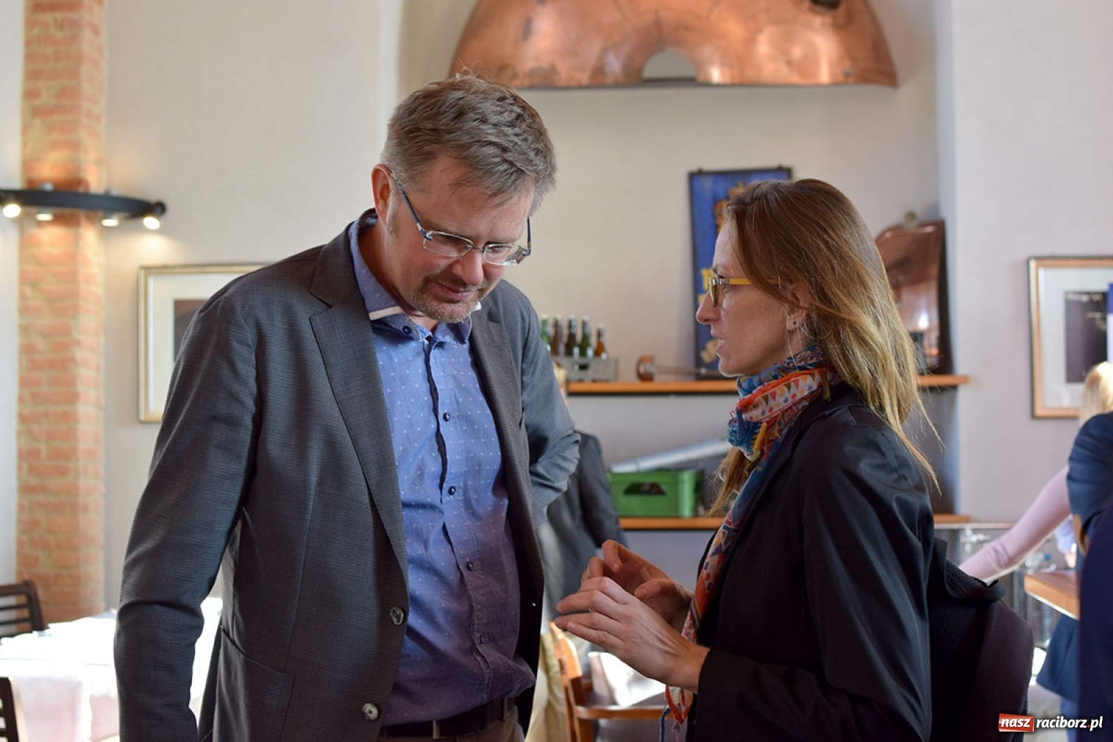 Zdjęcie w galerii na portalu naszraciborz.pl: W browarze o biznesie. Śniadanie przedsiębiorców w przybytku Gambrinusa wiadomości z regionu