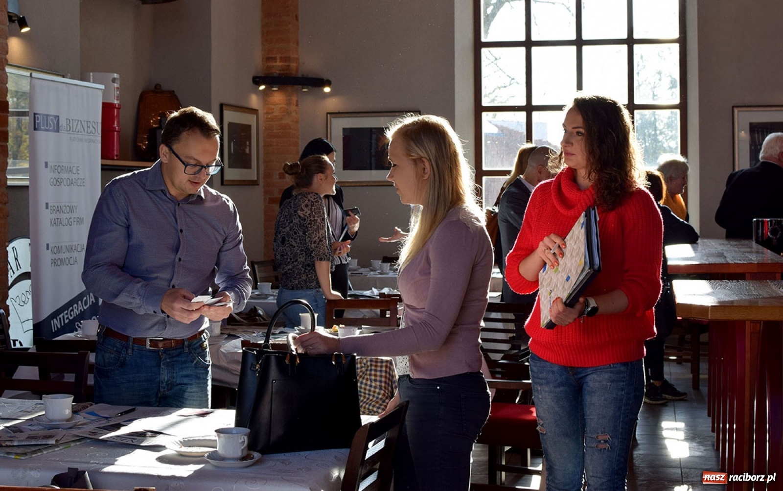 Zdjęcie w galerii na portalu naszraciborz.pl: W browarze o biznesie. Śniadanie przedsiębiorców w przybytku Gambrinusa wiadomości z regionu