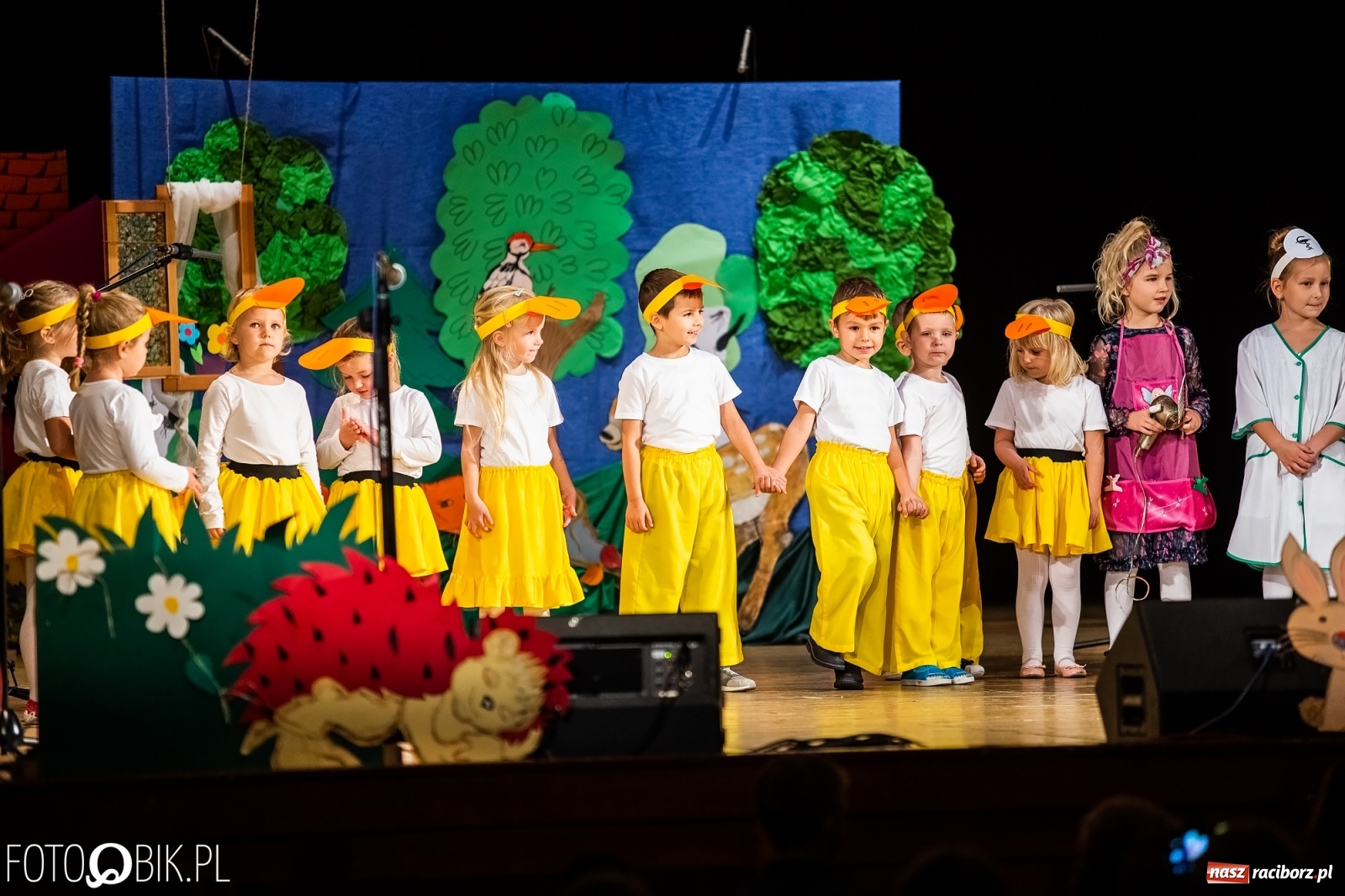 Zdjęcie w galerii na portalu naszraciborz.pl: Gala XI Mini Festiwalu Przedszkolaków wiadomości z regionu