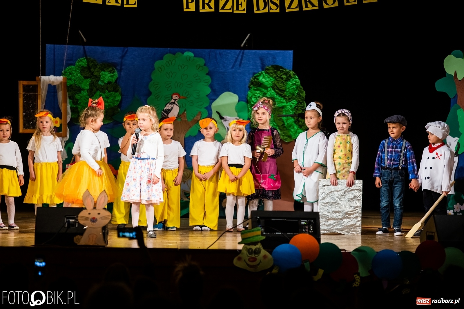 Zdjęcie w galerii na portalu naszraciborz.pl: Gala XI Mini Festiwalu Przedszkolaków wiadomości z regionu