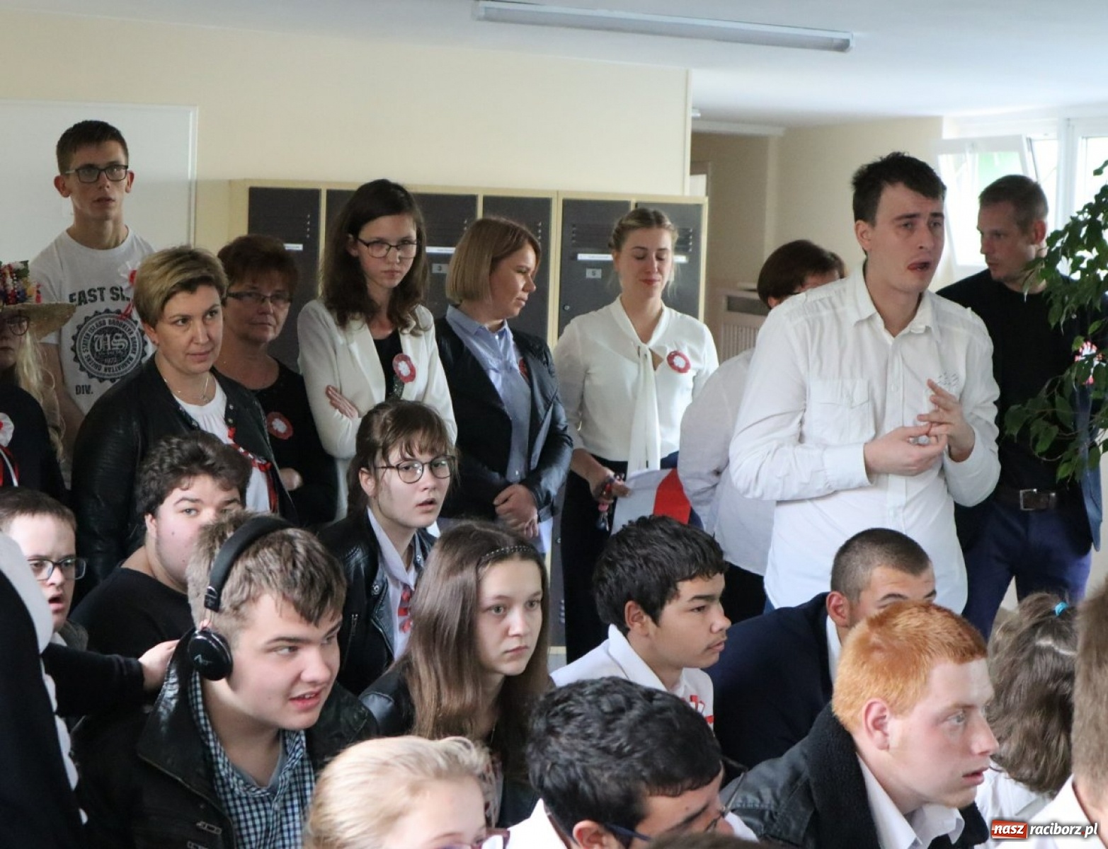Zdjęcie w galerii na portalu naszraciborz.pl: Patriotycznie w ZSS, czyli 101. Rocznica Odzyskania Niepodległości  wiadomości z regionu