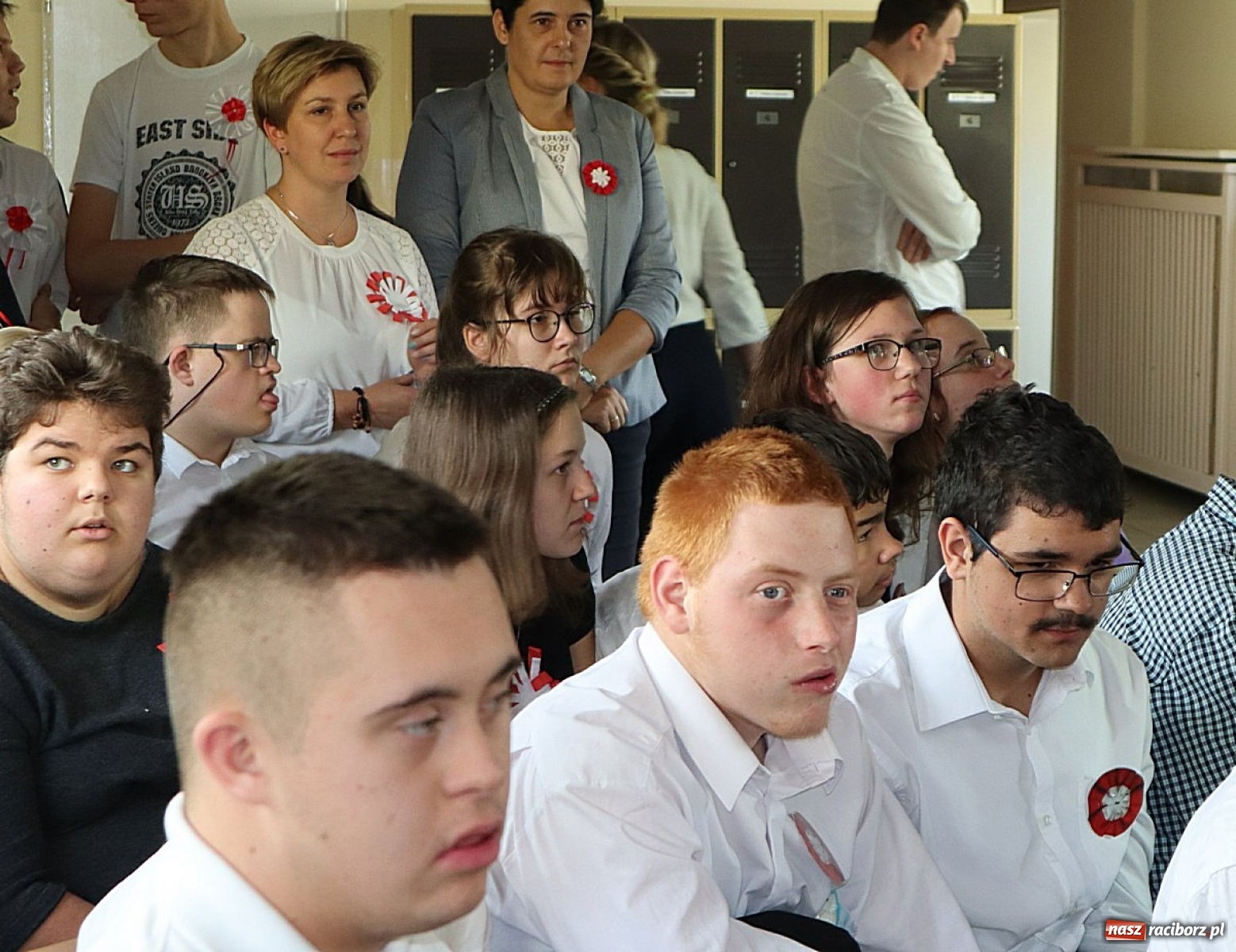 Zdjęcie w galerii na portalu naszraciborz.pl: Patriotycznie w ZSS, czyli 101. Rocznica Odzyskania Niepodległości  wiadomości z regionu