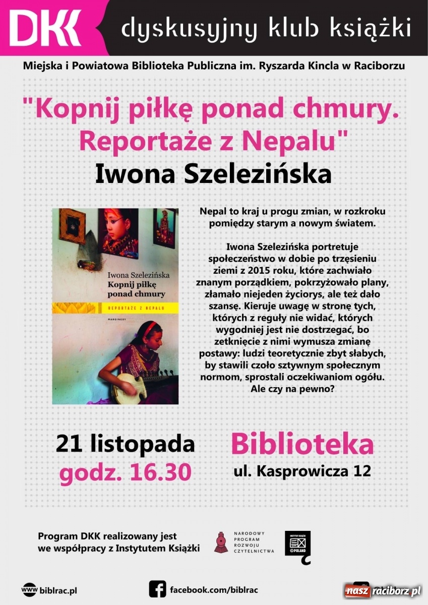 Zdjęcie w galerii na portalu naszraciborz.pl: Listopadowe dyskusje w bibliotece  wiadomości z regionu