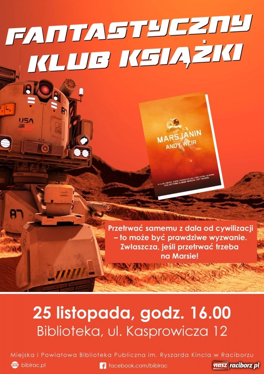 Zdjęcie w galerii na portalu naszraciborz.pl: Listopadowe dyskusje w bibliotece  wiadomości z regionu