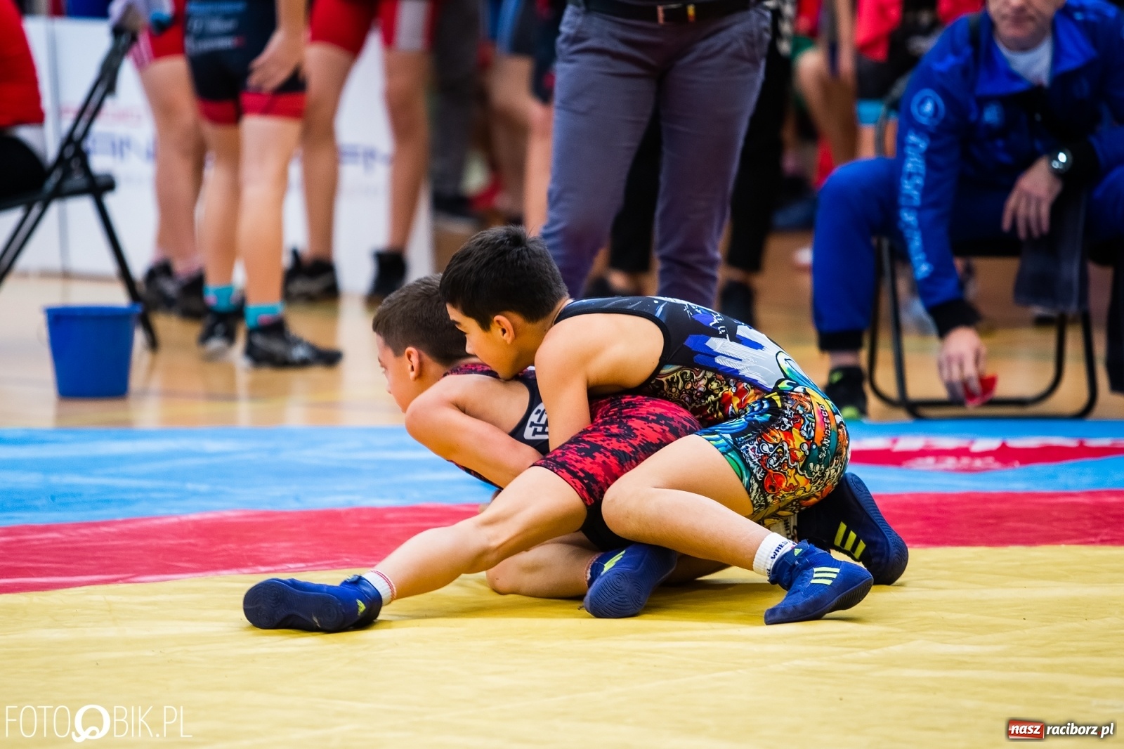 Zdjęcie w galerii na portalu naszraciborz.pl: Mistrzostwa Polski Młodzików w Zapasach w Arenie Rafako wiadomości z regionu