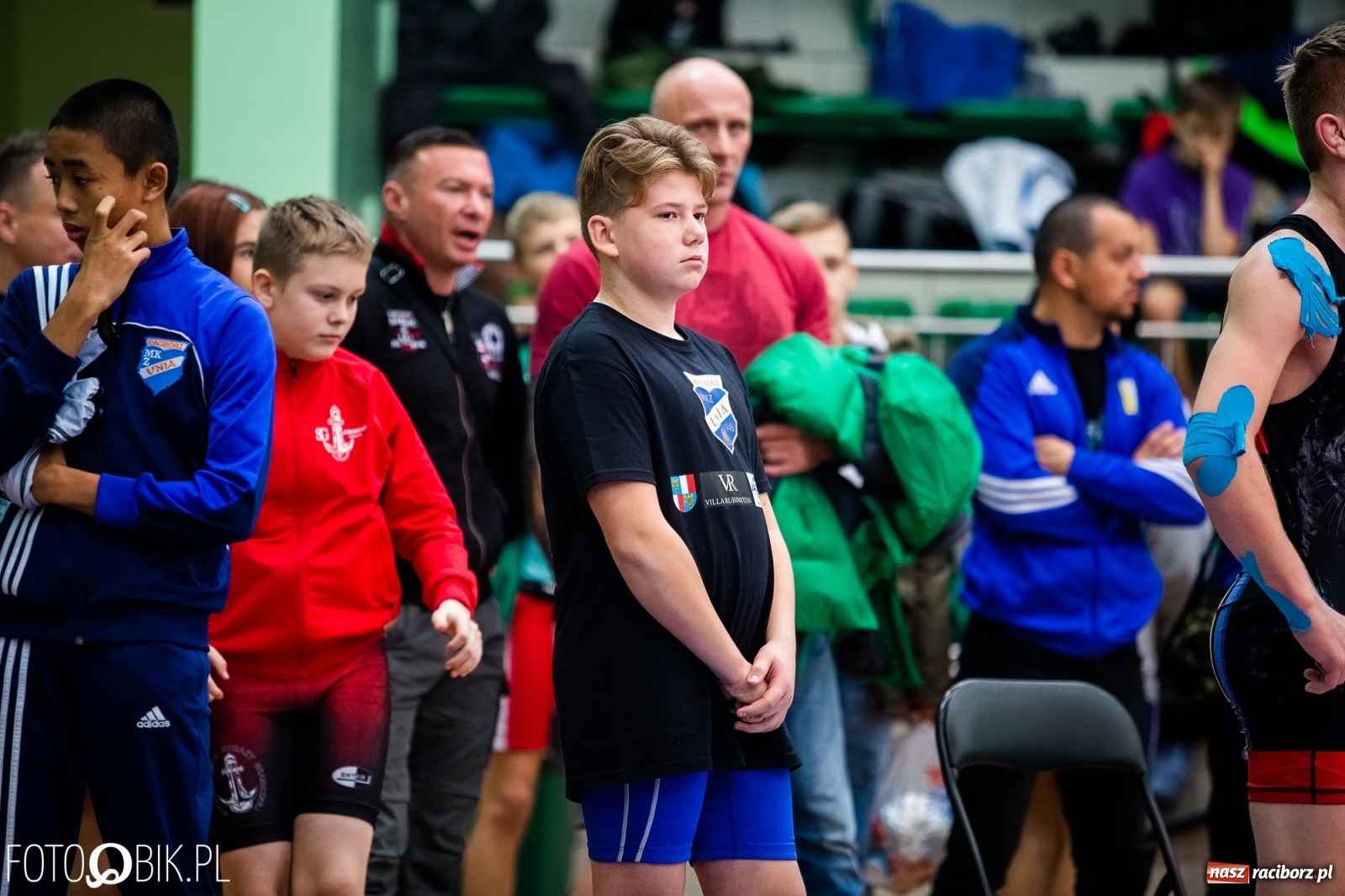 Zdjęcie w galerii na portalu naszraciborz.pl: Mistrzostwa Polski Młodzików w Zapasach w Arenie Rafako wiadomości z regionu