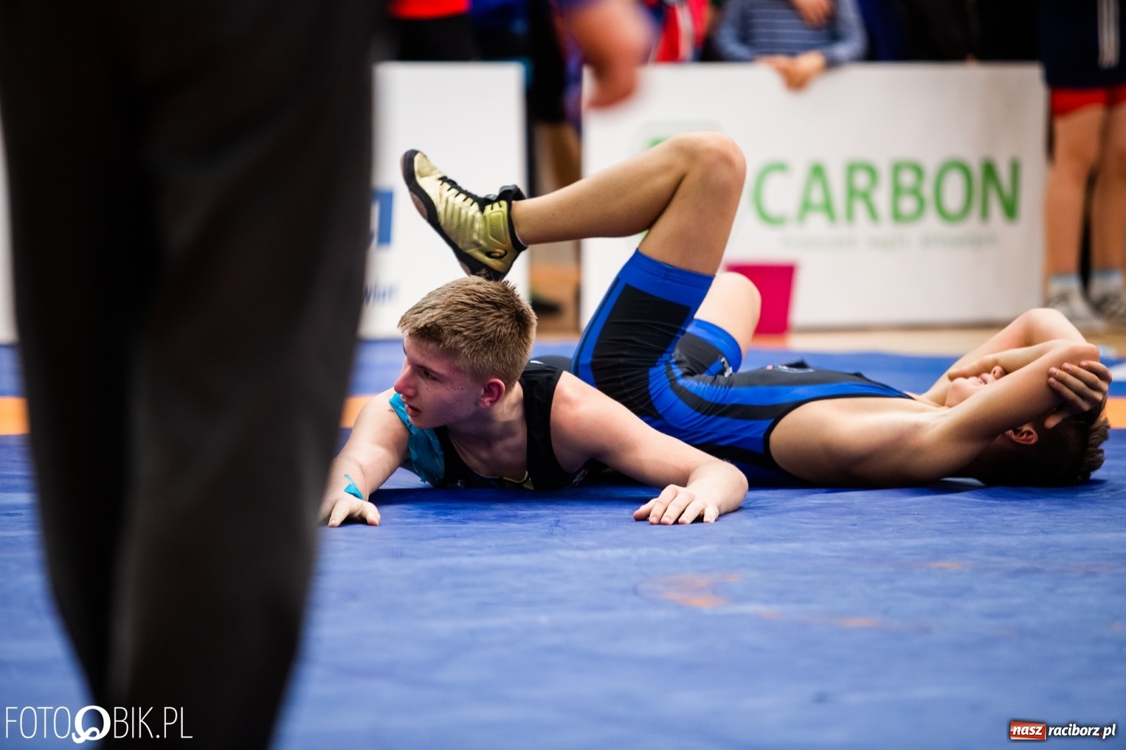 Zdjęcie w galerii na portalu naszraciborz.pl: Mistrzostwa Polski Młodzików w Zapasach w Arenie Rafako wiadomości z regionu