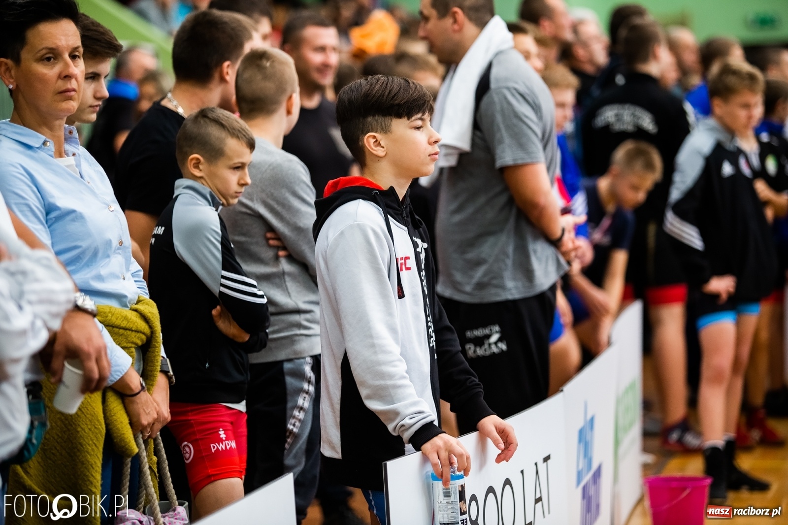 Zdjęcie w galerii na portalu naszraciborz.pl: Mistrzostwa Polski Młodzików w Zapasach w Arenie Rafako wiadomości z regionu