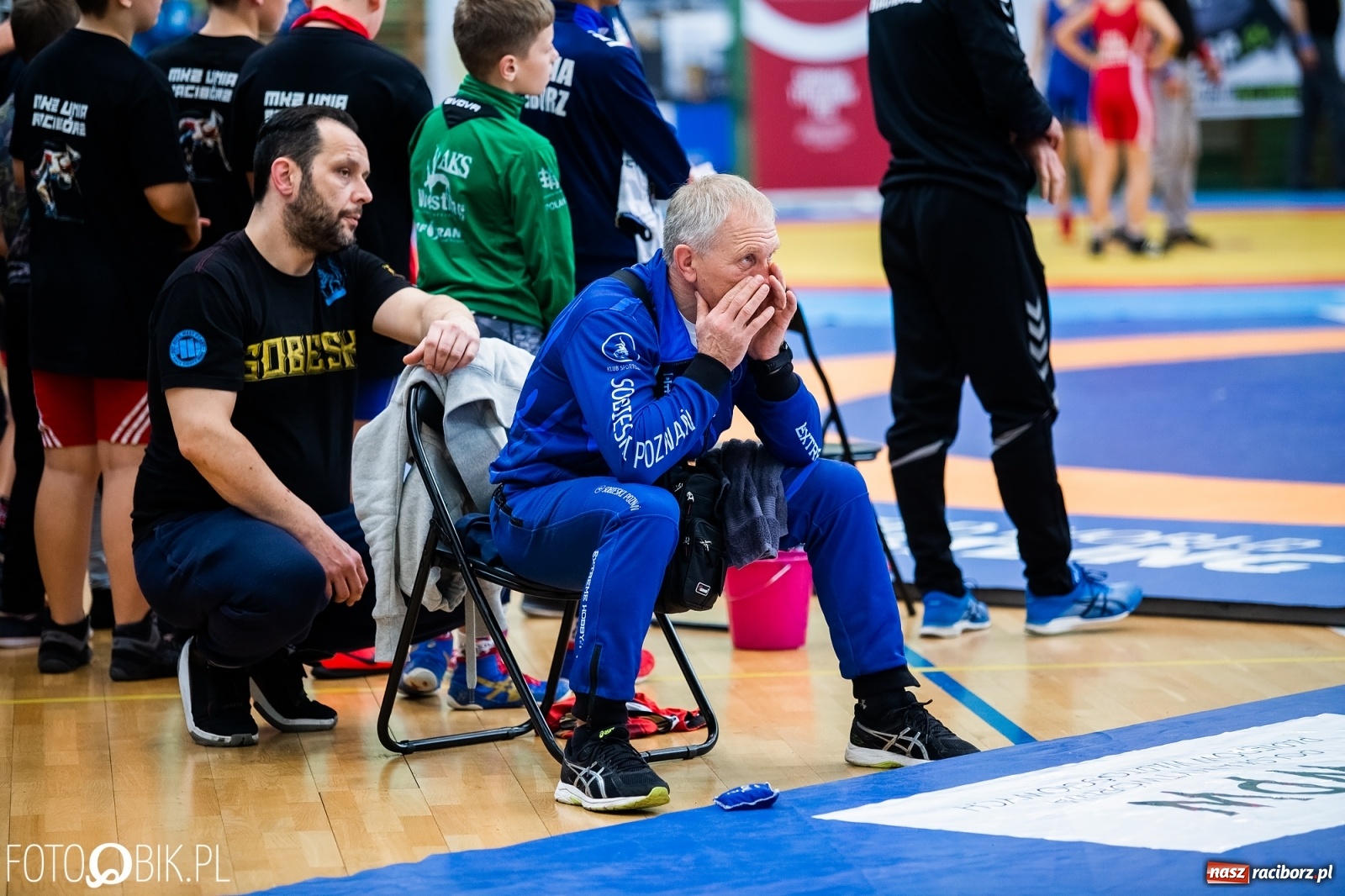 Zdjęcie w galerii na portalu naszraciborz.pl: Mistrzostwa Polski Młodzików w Zapasach w Arenie Rafako wiadomości z regionu