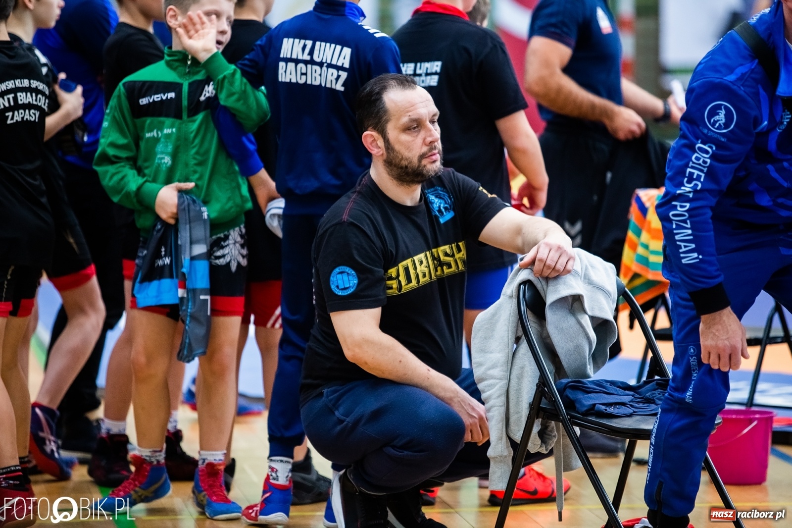 Zdjęcie w galerii na portalu naszraciborz.pl: Mistrzostwa Polski Młodzików w Zapasach w Arenie Rafako wiadomości z regionu