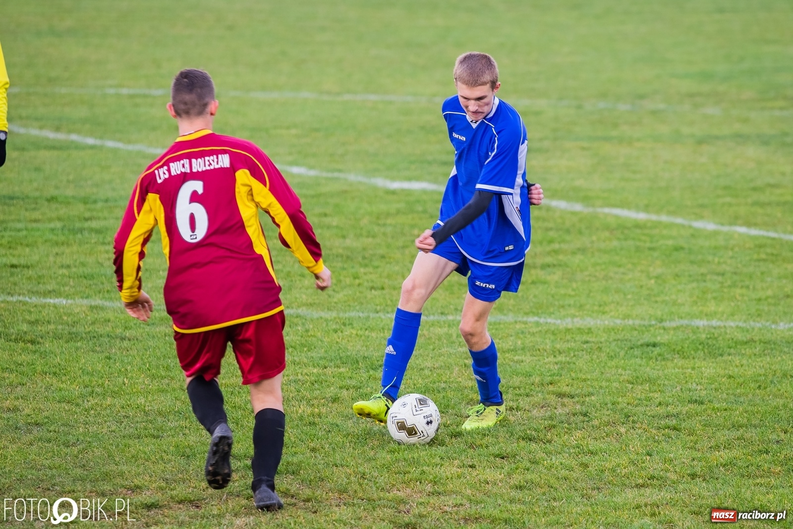 Zdjęcie w galerii na portalu naszraciborz.pl: Niespodzianka w Bolesławiu. Drugi zespół Brzezia lepszy od Ruchu! wiadomości z regionu