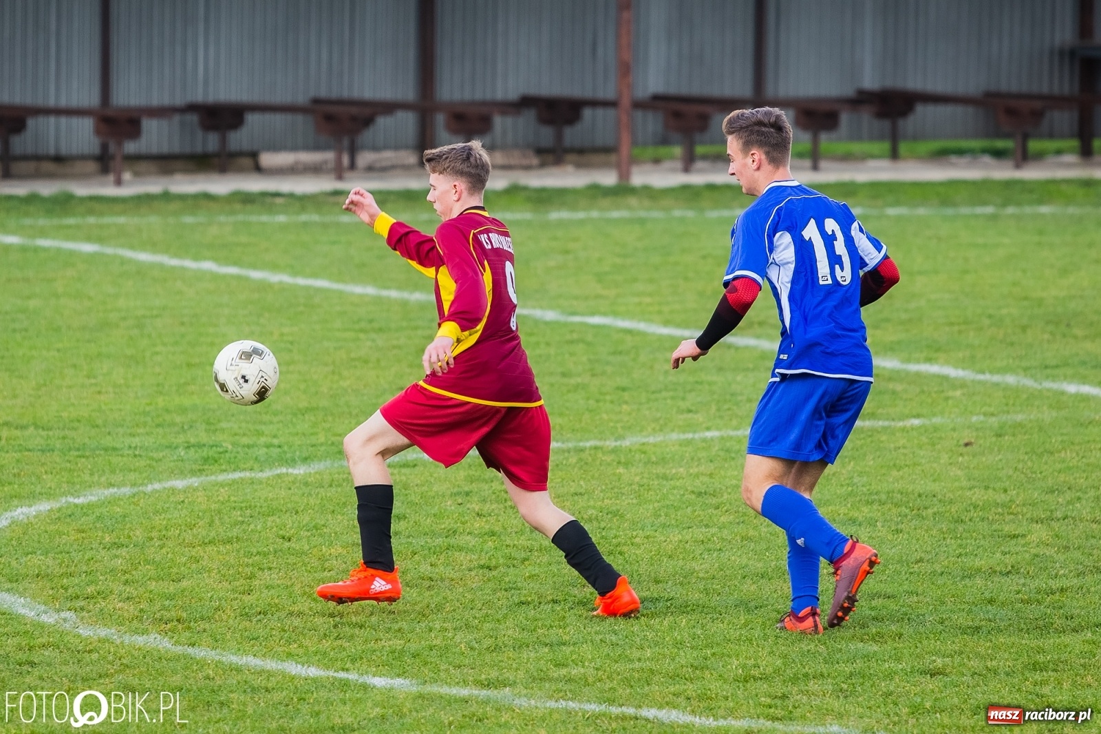 Zdjęcie w galerii na portalu naszraciborz.pl: Niespodzianka w Bolesławiu. Drugi zespół Brzezia lepszy od Ruchu! wiadomości z regionu