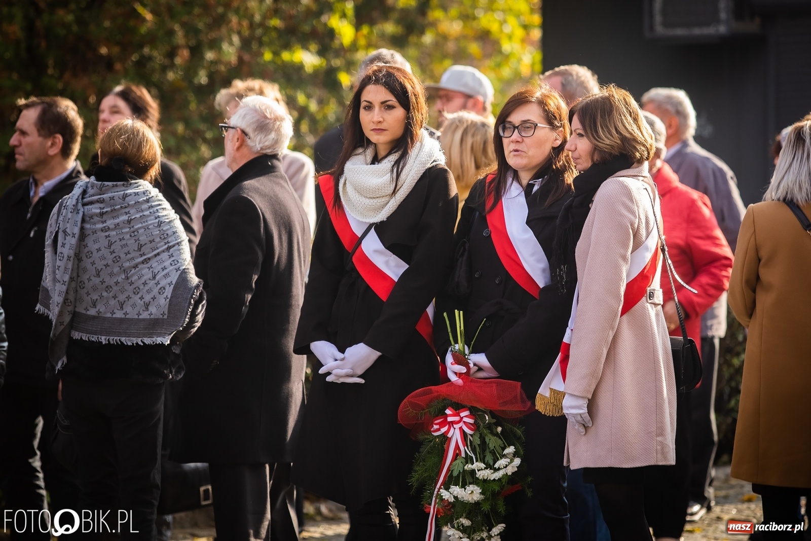 Zdjęcie w galerii na portalu naszraciborz.pl: Święto Niepodległości. Niech żyje Polska, niech żyje Racibórz!  wiadomości z regionu