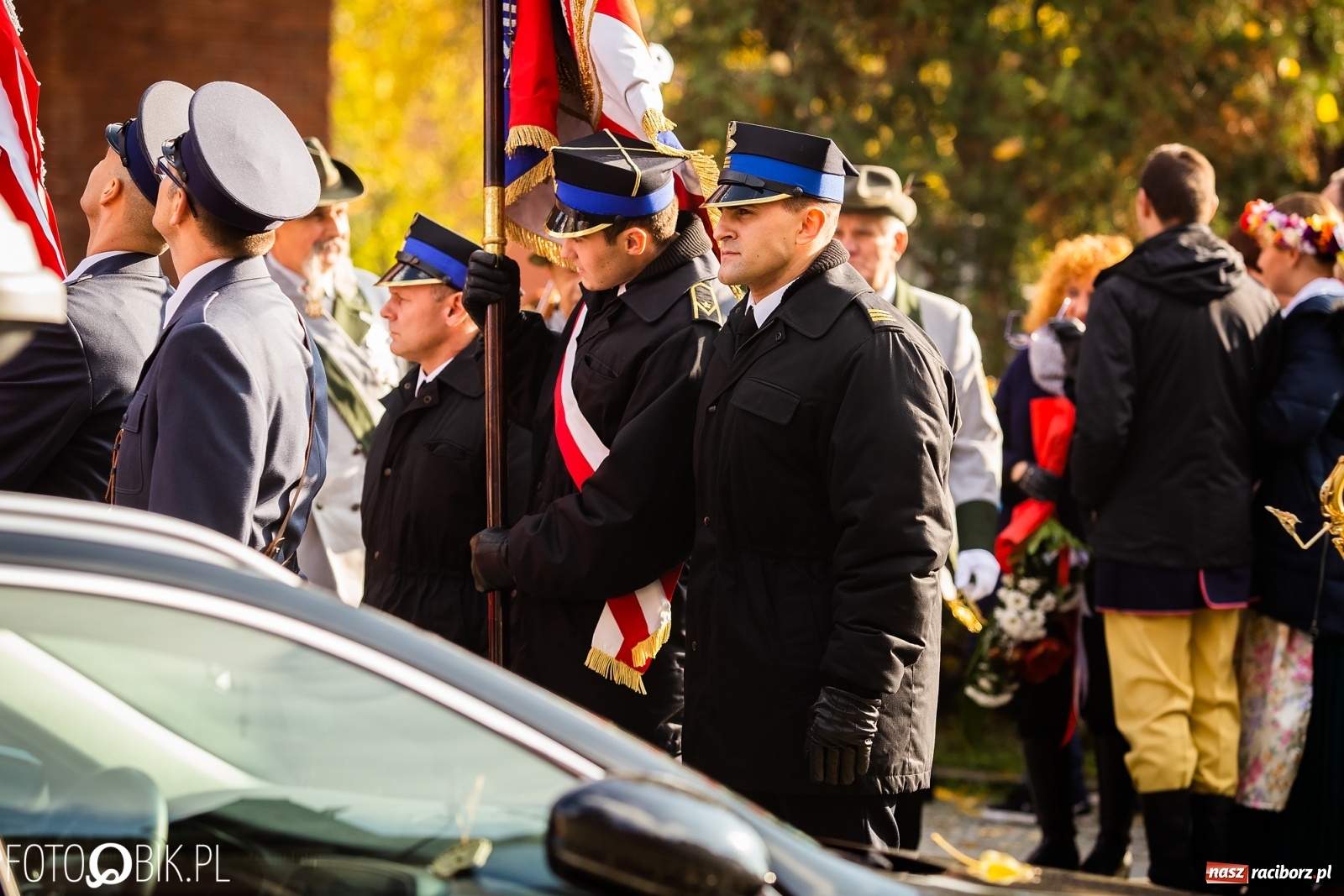 Zdjęcie w galerii na portalu naszraciborz.pl: Święto Niepodległości. Niech żyje Polska, niech żyje Racibórz!  wiadomości z regionu