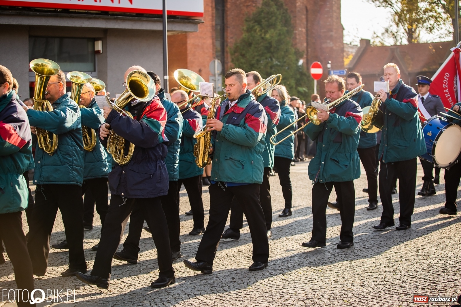 Zdjęcie w galerii na portalu naszraciborz.pl: Święto Niepodległości. Niech żyje Polska, niech żyje Racibórz!  wiadomości z regionu