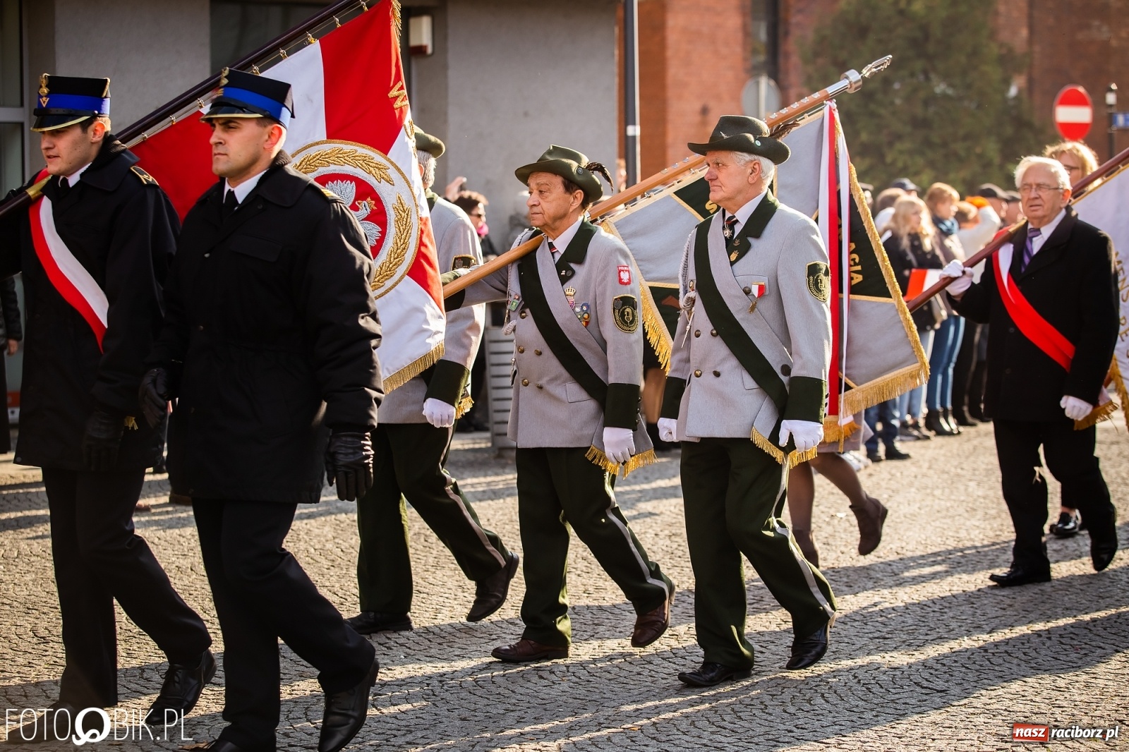 Zdjęcie w galerii na portalu naszraciborz.pl: Święto Niepodległości. Niech żyje Polska, niech żyje Racibórz!  wiadomości z regionu
