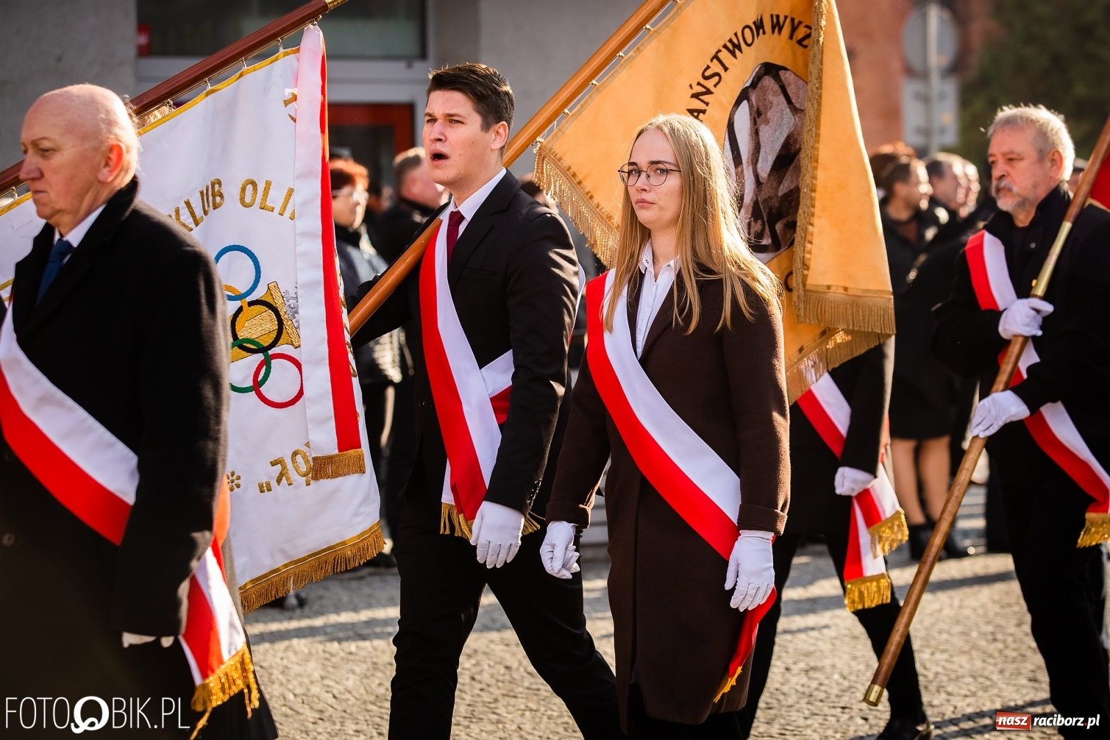 Zdjęcie w galerii na portalu naszraciborz.pl: Święto Niepodległości. Niech żyje Polska, niech żyje Racibórz!  wiadomości z regionu