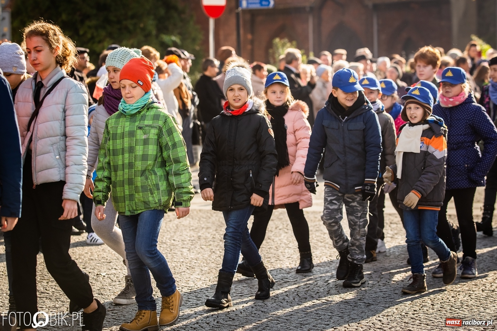 Zdjęcie w galerii na portalu naszraciborz.pl: Święto Niepodległości. Niech żyje Polska, niech żyje Racibórz!  wiadomości z regionu