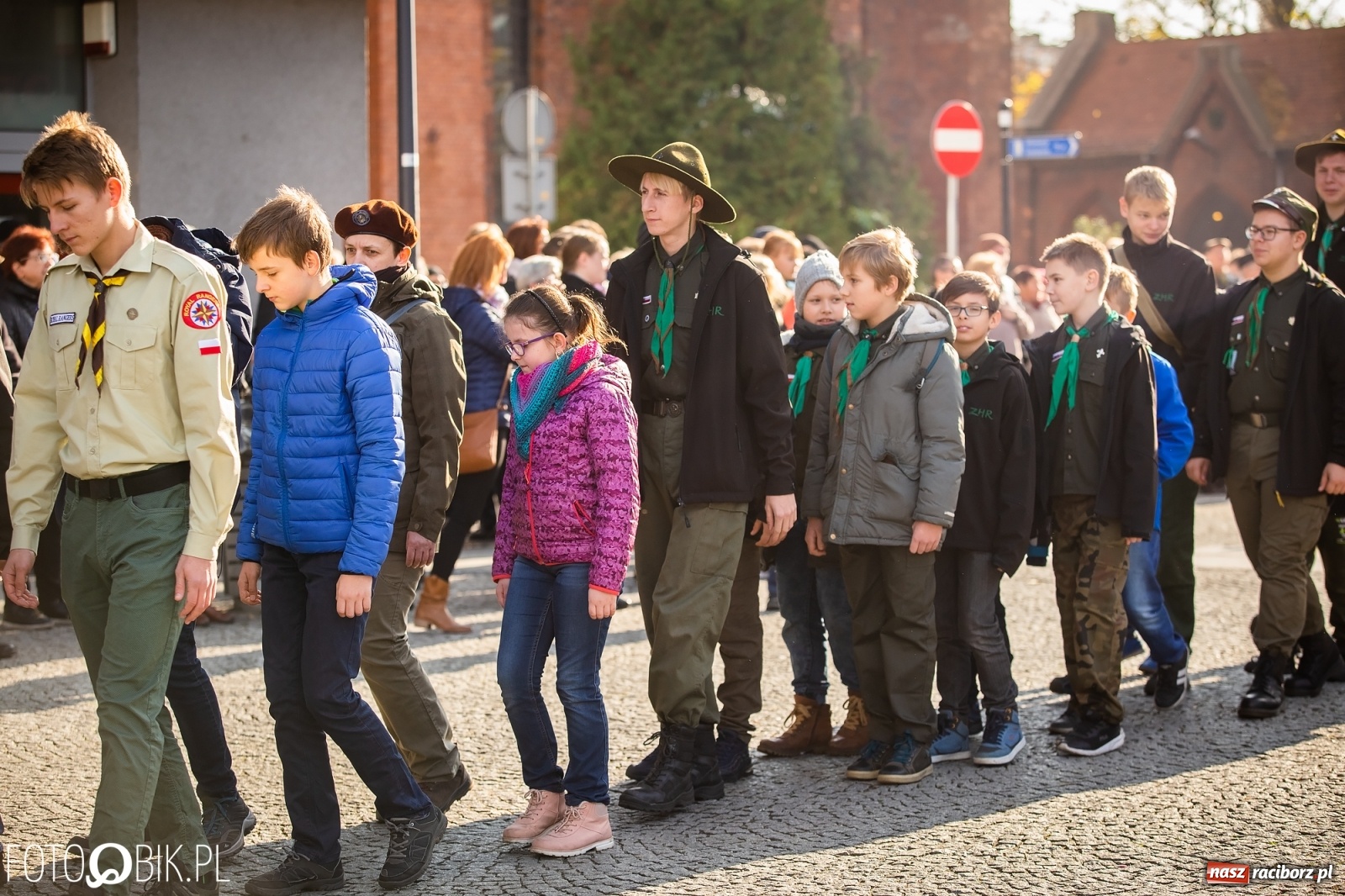 Zdjęcie w galerii na portalu naszraciborz.pl: Święto Niepodległości. Niech żyje Polska, niech żyje Racibórz!  wiadomości z regionu