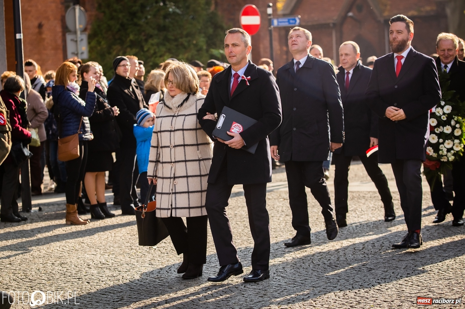 Zdjęcie w galerii na portalu naszraciborz.pl: Święto Niepodległości. Niech żyje Polska, niech żyje Racibórz!  wiadomości z regionu
