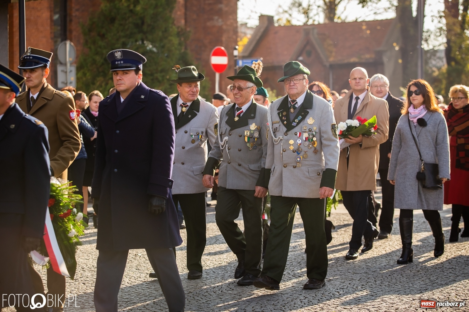 Zdjęcie w galerii na portalu naszraciborz.pl: Święto Niepodległości. Niech żyje Polska, niech żyje Racibórz!  wiadomości z regionu
