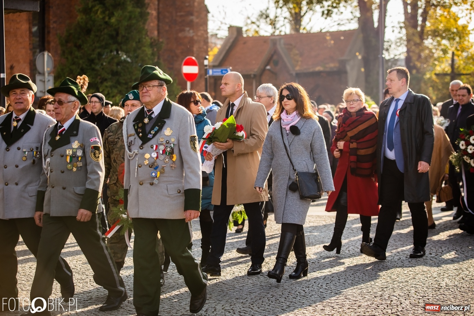 Zdjęcie w galerii na portalu naszraciborz.pl: Święto Niepodległości. Niech żyje Polska, niech żyje Racibórz!  wiadomości z regionu