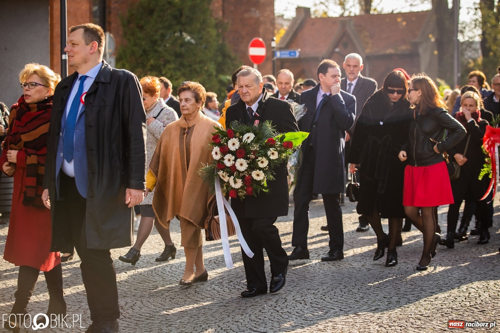 Zdjęcie w galerii na portalu naszraciborz.pl: Święto Niepodległości. Niech żyje Polska, niech żyje Racibórz!  wiadomości z regionu