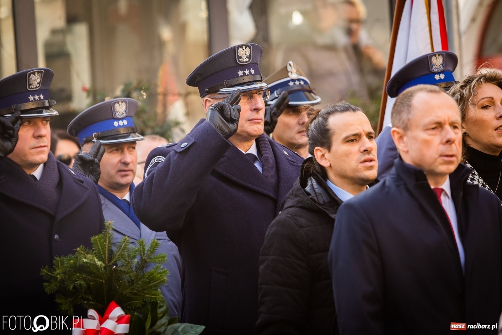 Zdjęcie w galerii na portalu naszraciborz.pl: Święto Niepodległości. Niech żyje Polska, niech żyje Racibórz!  wiadomości z regionu