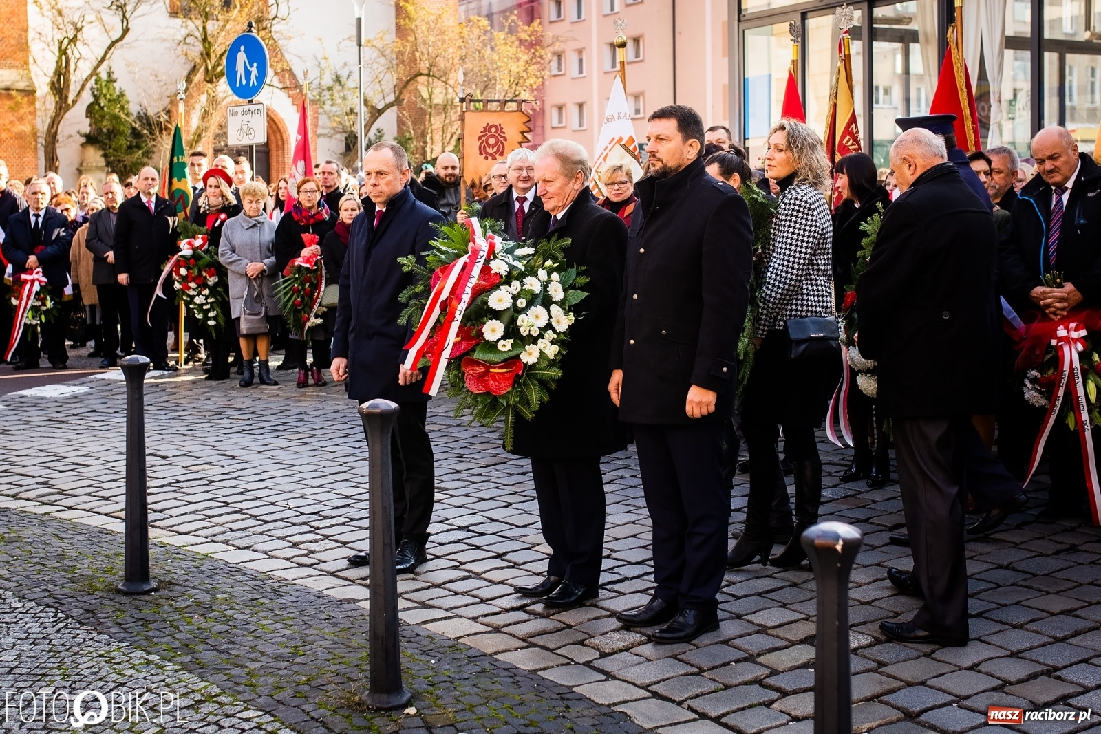 Zdjęcie w galerii na portalu naszraciborz.pl: Święto Niepodległości. Niech żyje Polska, niech żyje Racibórz!  wiadomości z regionu