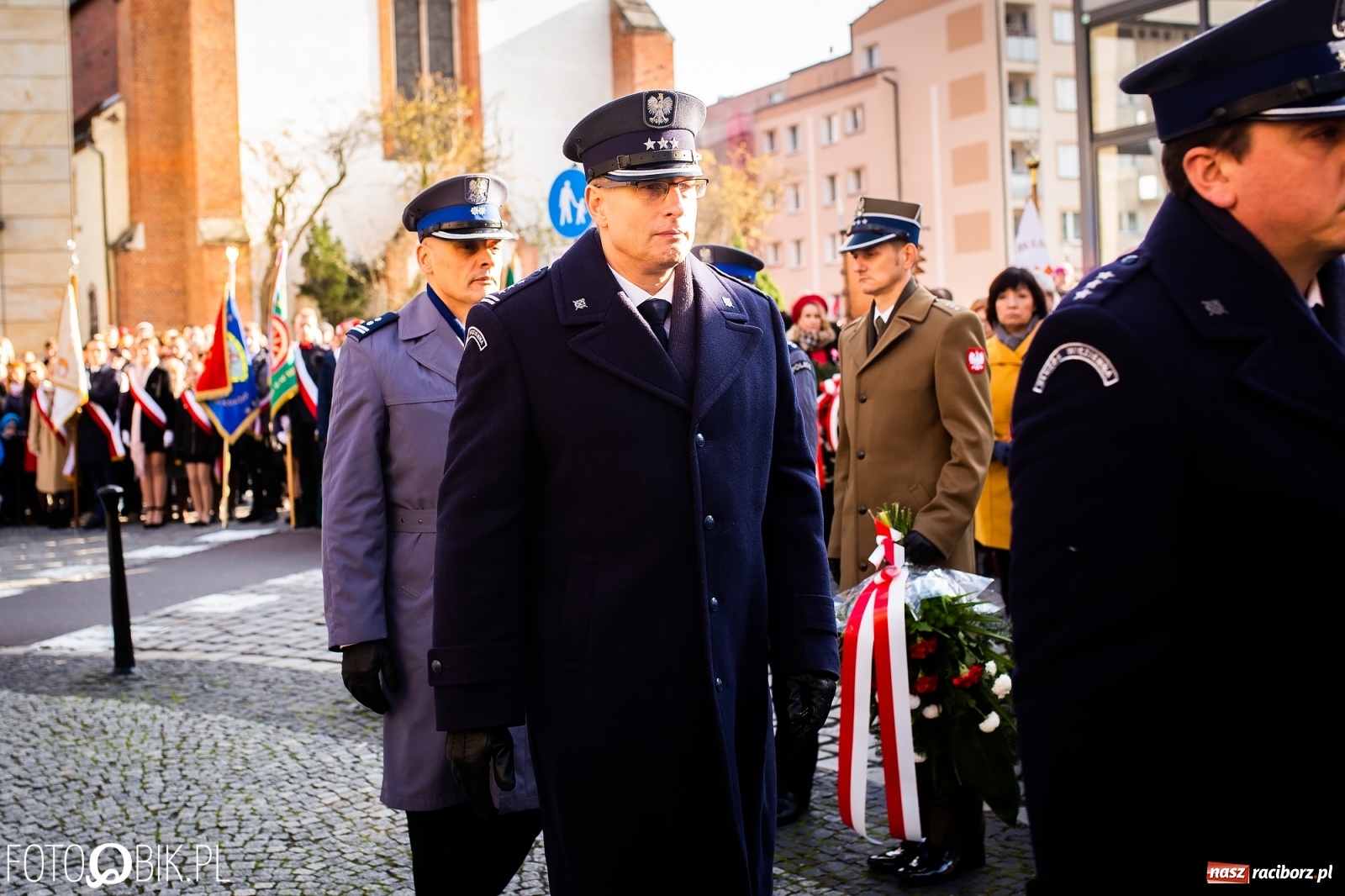 Zdjęcie w galerii na portalu naszraciborz.pl: Święto Niepodległości. Niech żyje Polska, niech żyje Racibórz!  wiadomości z regionu