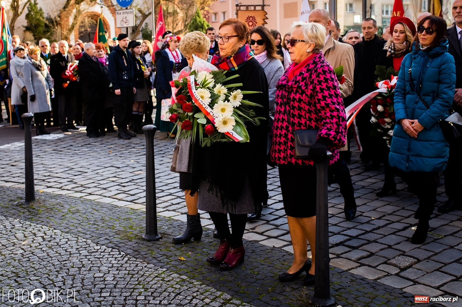 Zdjęcie w galerii na portalu naszraciborz.pl: Święto Niepodległości. Niech żyje Polska, niech żyje Racibórz!  wiadomości z regionu