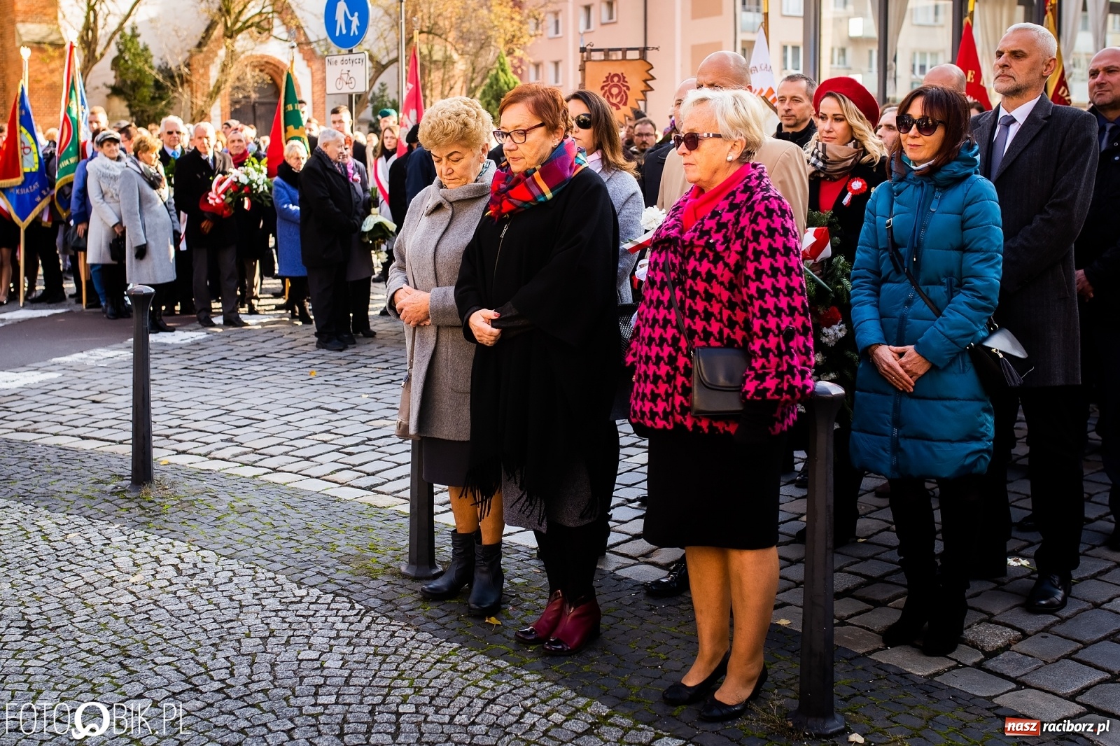 Zdjęcie w galerii na portalu naszraciborz.pl: Święto Niepodległości. Niech żyje Polska, niech żyje Racibórz!  wiadomości z regionu