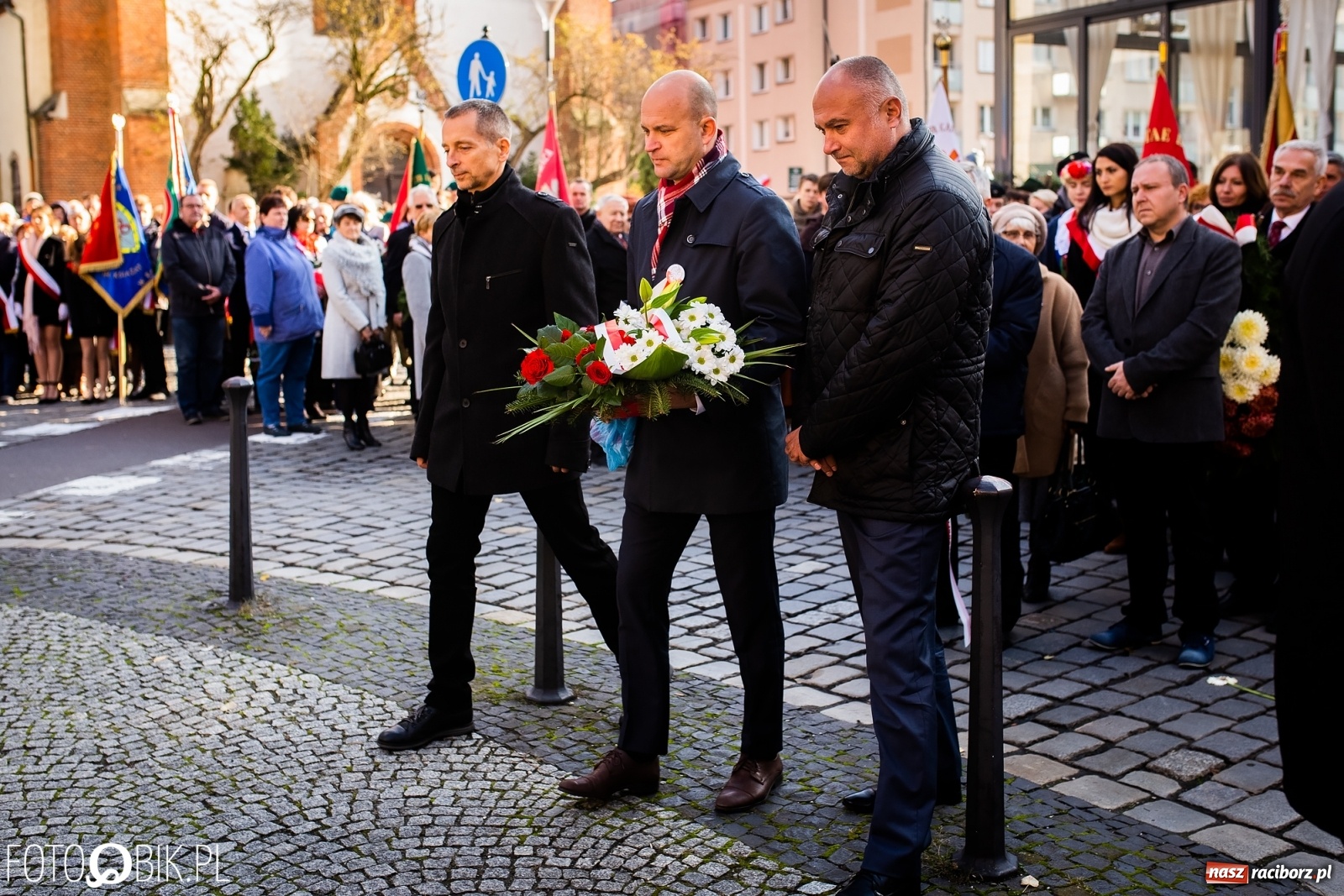 Zdjęcie w galerii na portalu naszraciborz.pl: Święto Niepodległości. Niech żyje Polska, niech żyje Racibórz!  wiadomości z regionu