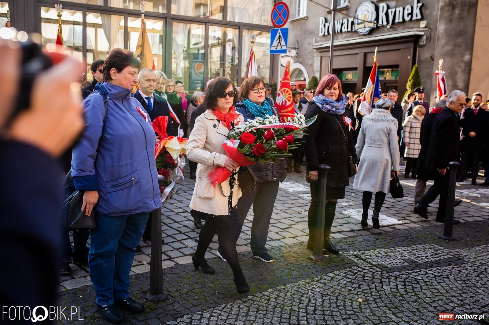 Zdjęcie w galerii na portalu naszraciborz.pl: Święto Niepodległości. Niech żyje Polska, niech żyje Racibórz!  wiadomości z regionu