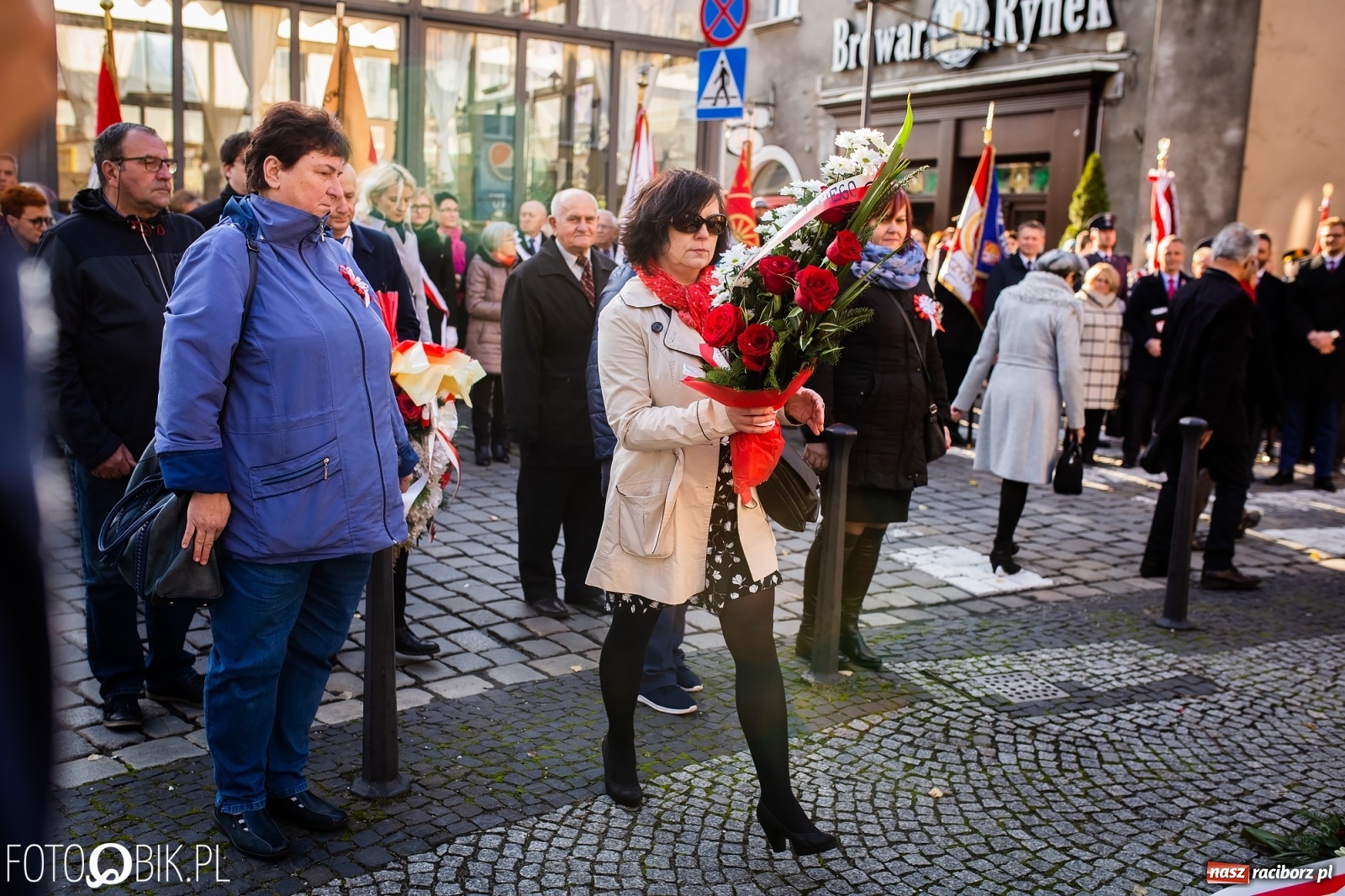 Zdjęcie w galerii na portalu naszraciborz.pl: Święto Niepodległości. Niech żyje Polska, niech żyje Racibórz!  wiadomości z regionu