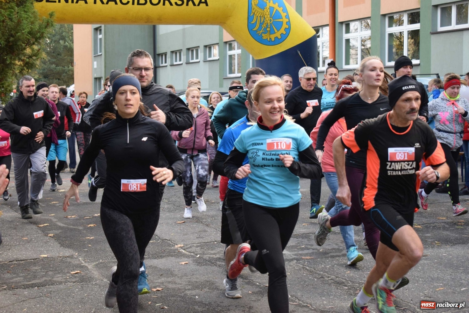 Zdjęcie w galerii na portalu naszraciborz.pl: Kuźniański Bieg Niepodległości [FOTO]  wiadomości z regionu