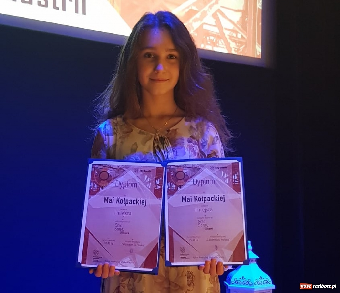 Zdjęcie w galerii na portalu naszraciborz.pl: Wokalne sukcesy raciborzanki Mai Kołpackiej  wiadomości z regionu
