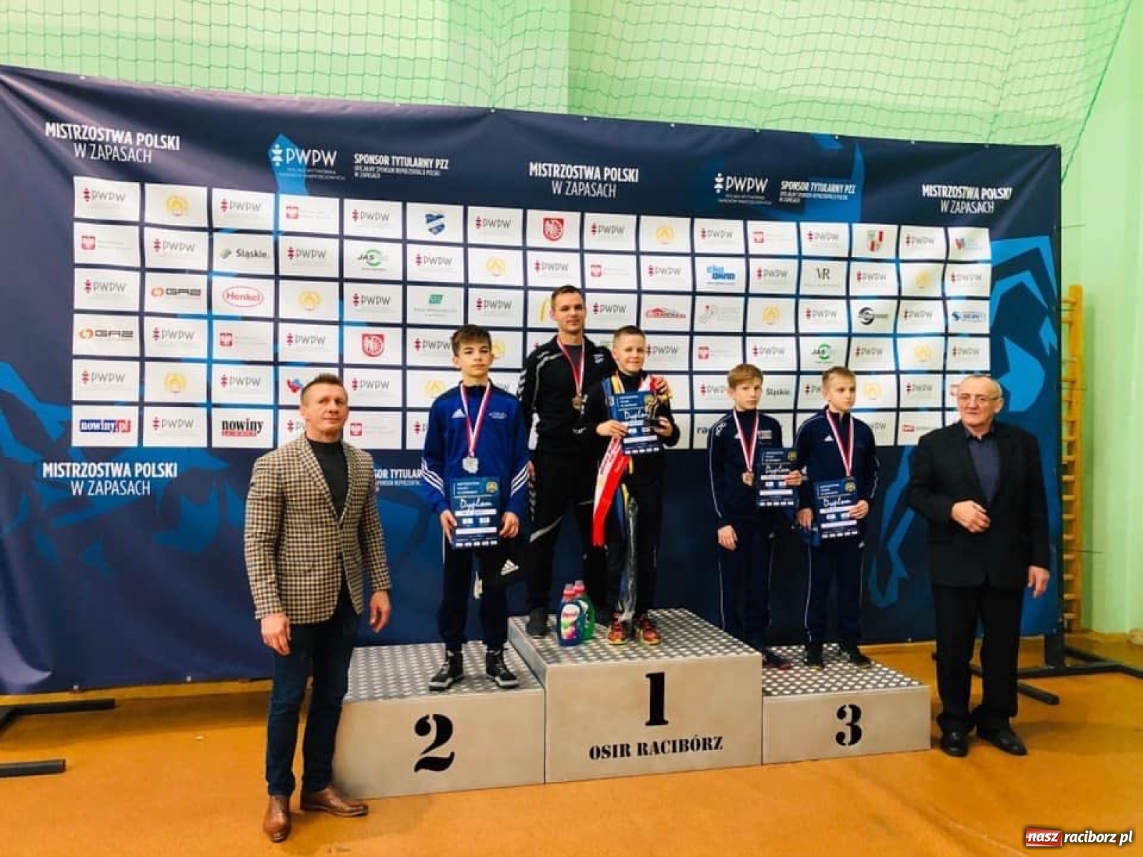 Zdjęcie w galerii na portalu naszraciborz.pl: Sukces zapaśników Unii na Mistrzostwach Polski Młodzików wiadomości z regionu