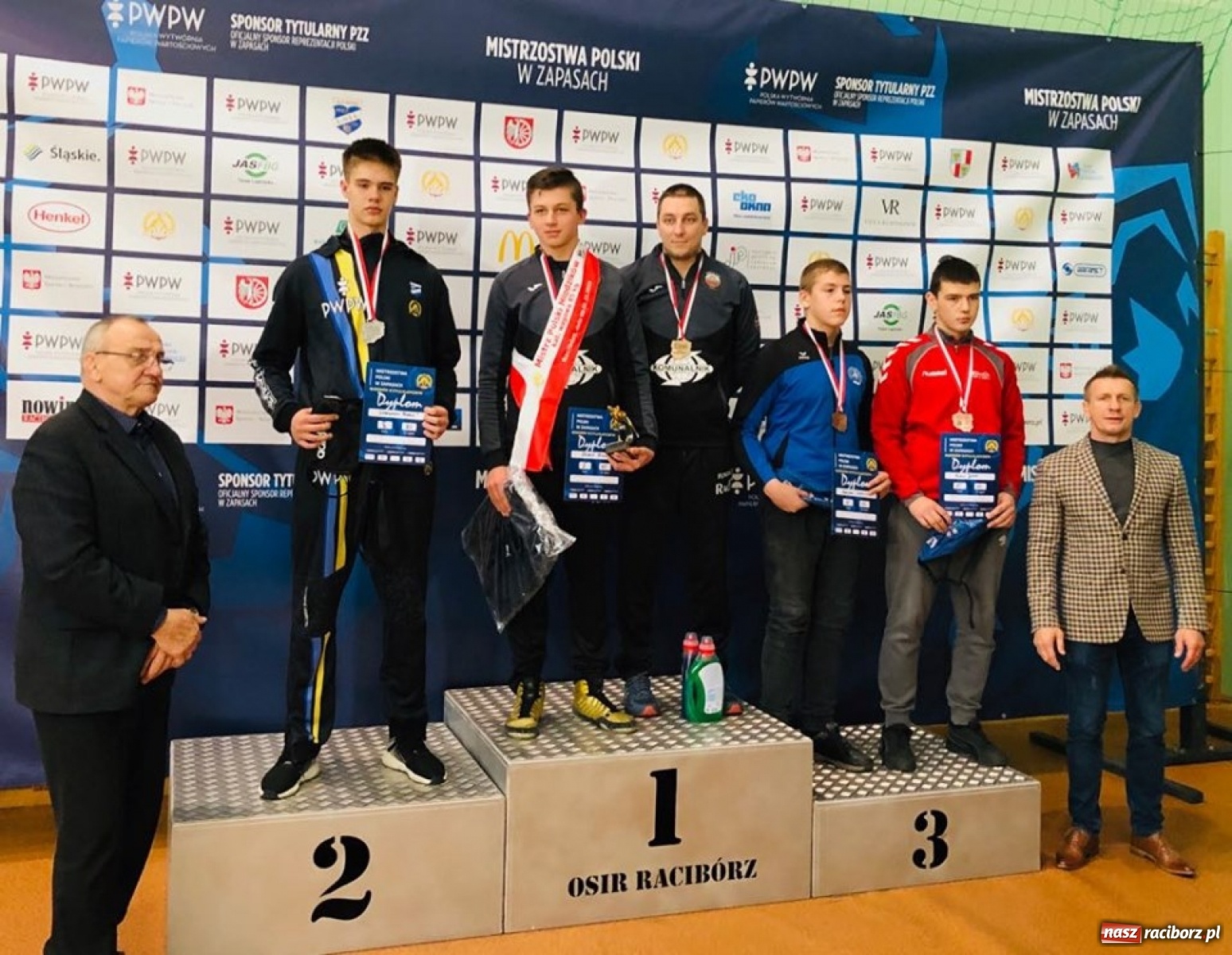 Zdjęcie w galerii na portalu naszraciborz.pl: Sukces zapaśników Unii na Mistrzostwach Polski Młodzików wiadomości z regionu