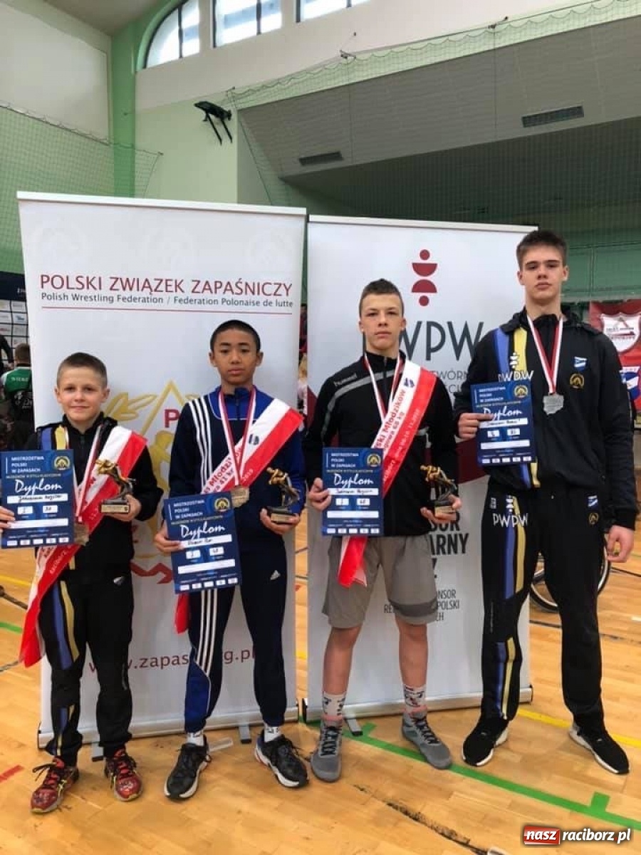 Zdjęcie w galerii na portalu naszraciborz.pl: Sukces zapaśników Unii na Mistrzostwach Polski Młodzików wiadomości z regionu