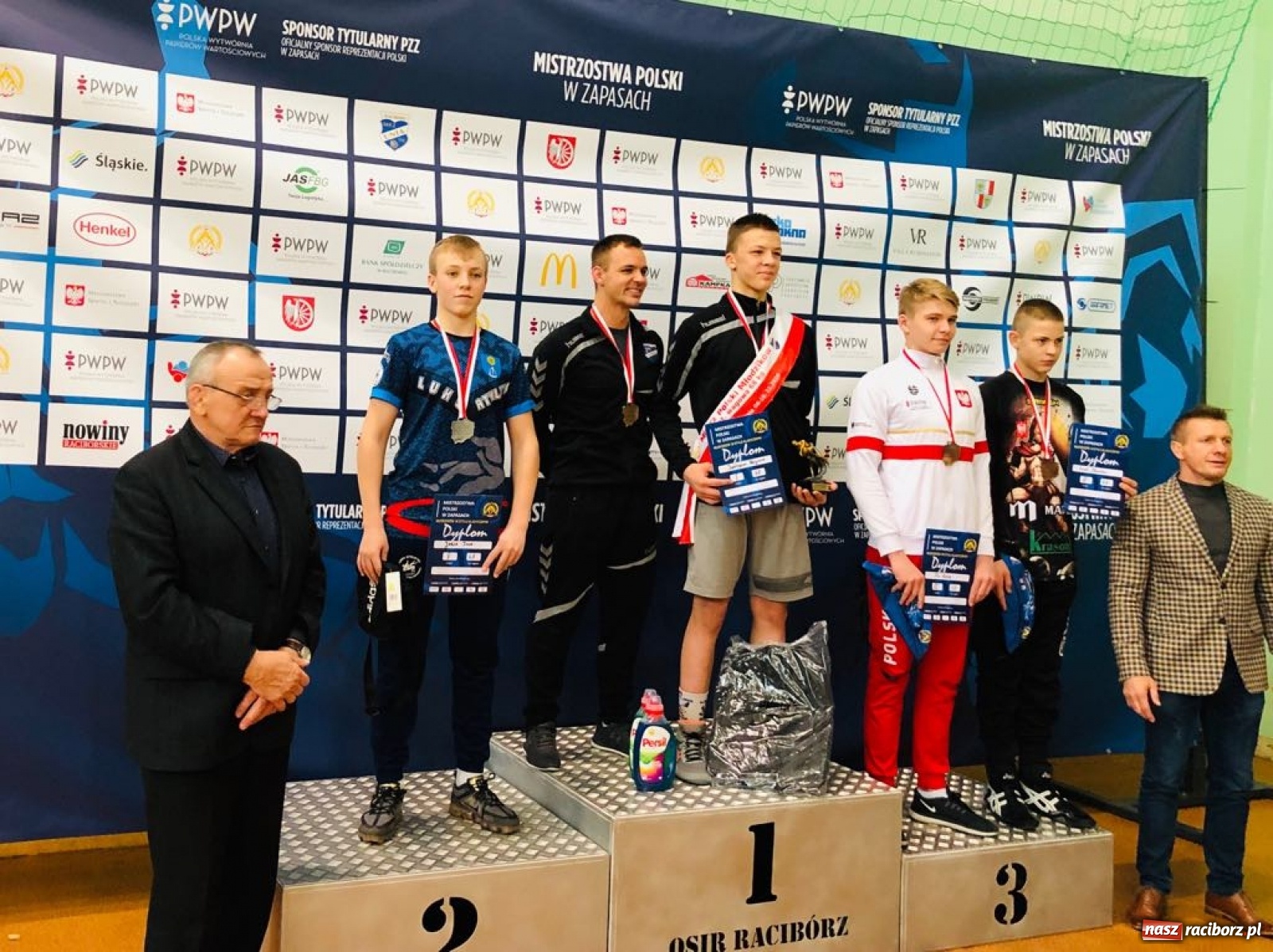 Zdjęcie w galerii na portalu naszraciborz.pl: Sukces zapaśników Unii na Mistrzostwach Polski Młodzików wiadomości z regionu