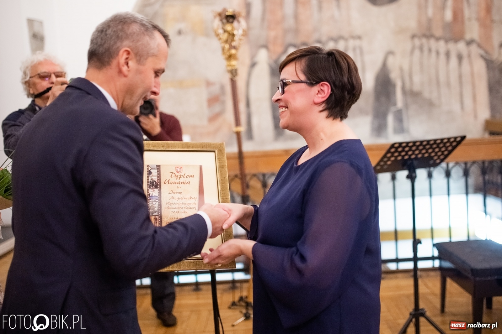 Zdjęcie w galerii na portalu naszraciborz.pl: Święto Animatora Kultury w raciborskim Muzeum wiadomości z regionu